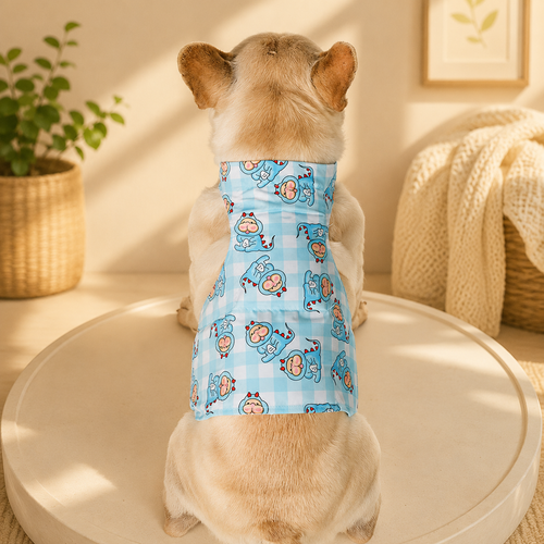 French Bulldog Cooling Vest with Ice Packs
