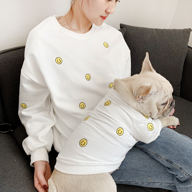 Matching Dog & Owner French Terry Sweatshirts - Warm & Comfy Outfits for Spring/Autumn