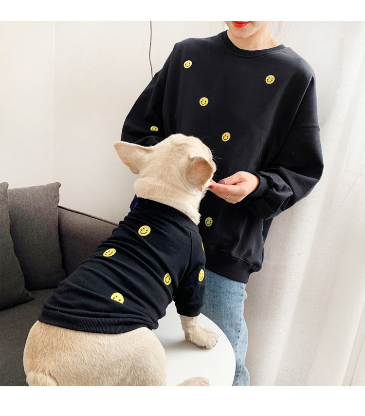 Matching Dog & Owner French Terry Sweatshirts - Warm & Comfy Outfits for Spring/Autumn