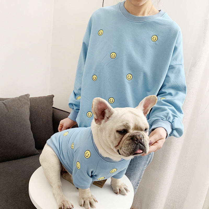 Matching Dog & Owner French Terry Sweatshirts - Warm & Comfy Outfits for Spring/Autumn