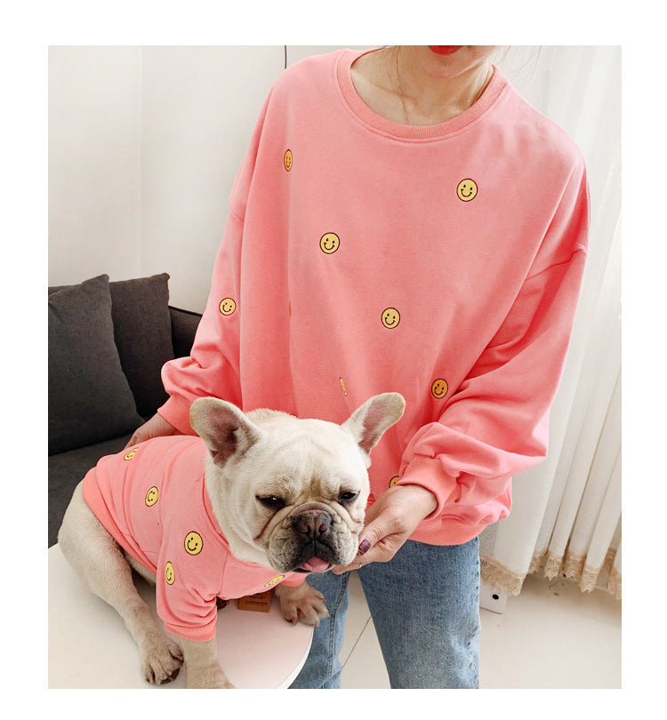 Matching Dog & Owner French Terry Sweatshirts - Warm & Comfy Outfits for Spring/Autumn