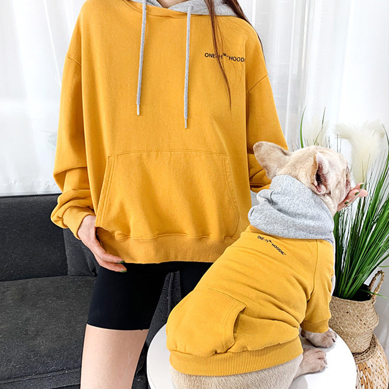 Two-Tone Hooded Matching Set