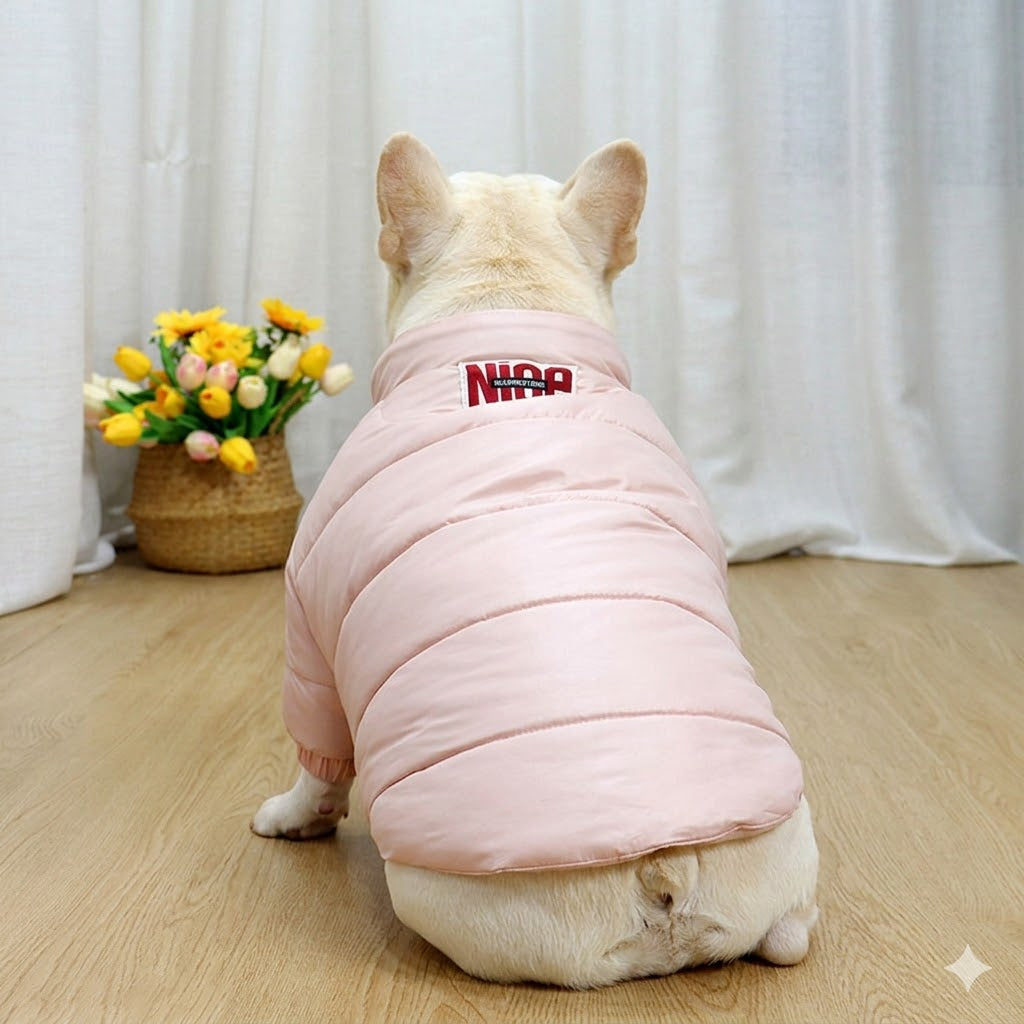 French Bulldog lightweight down jacket