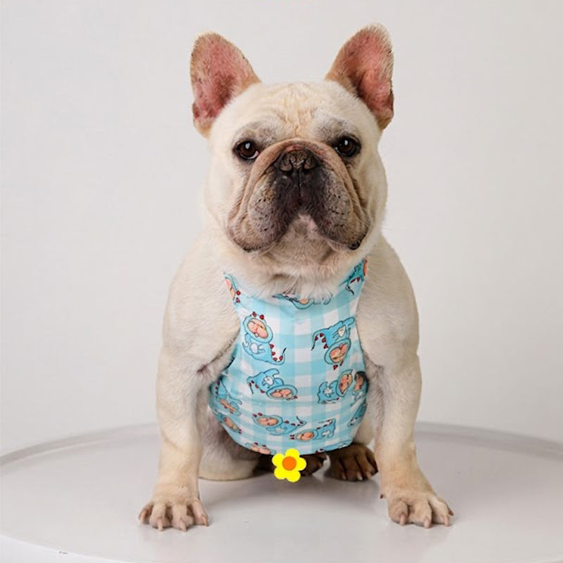 French Bulldog Cooling Vest with Ice Packs