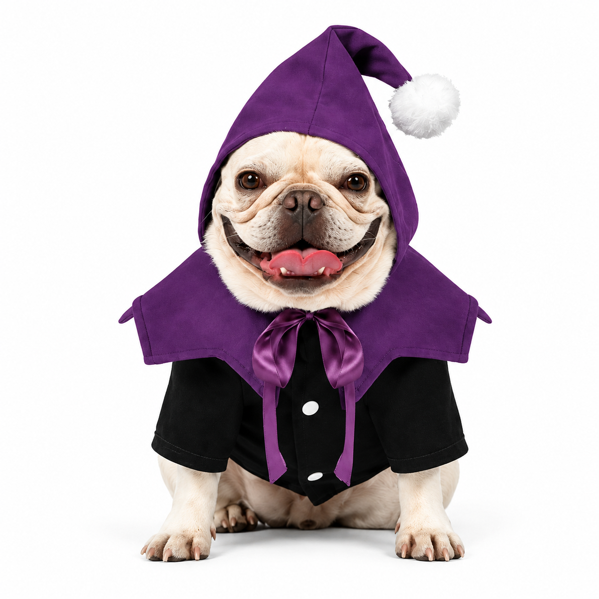 French Bulldog Halloween Ghost Outfit