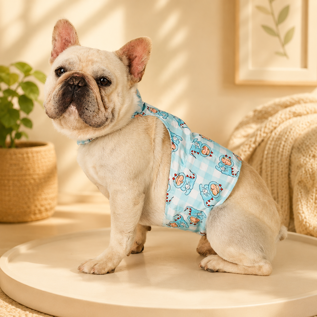 French Bulldog Cooling Vest with Ice Packs