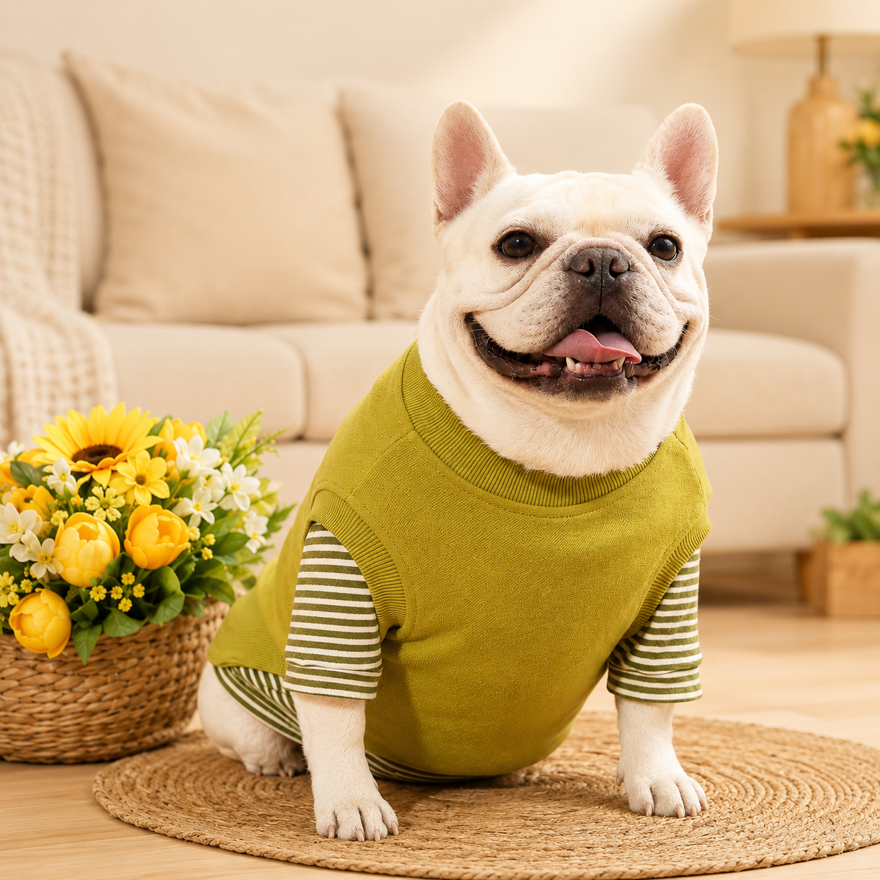 French Bulldog Spring & Autumn Vest