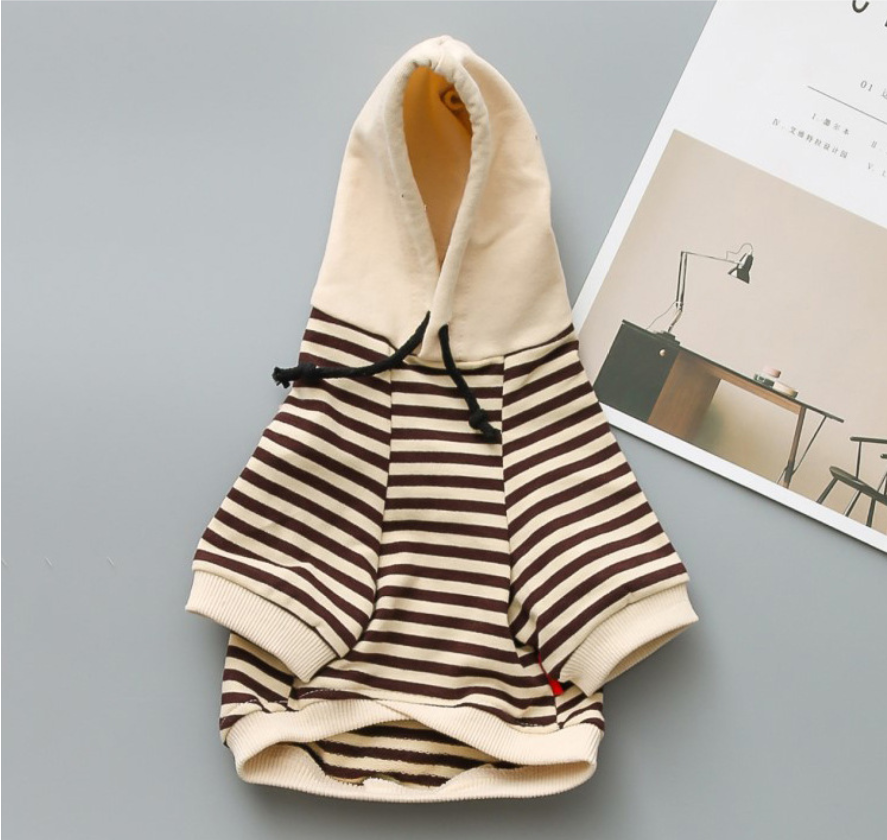 Matching Dog and Owner Hoodie - Premium French Terry Streetwear for French Bulldogs & Small Dogs - Casual Pet Apparel