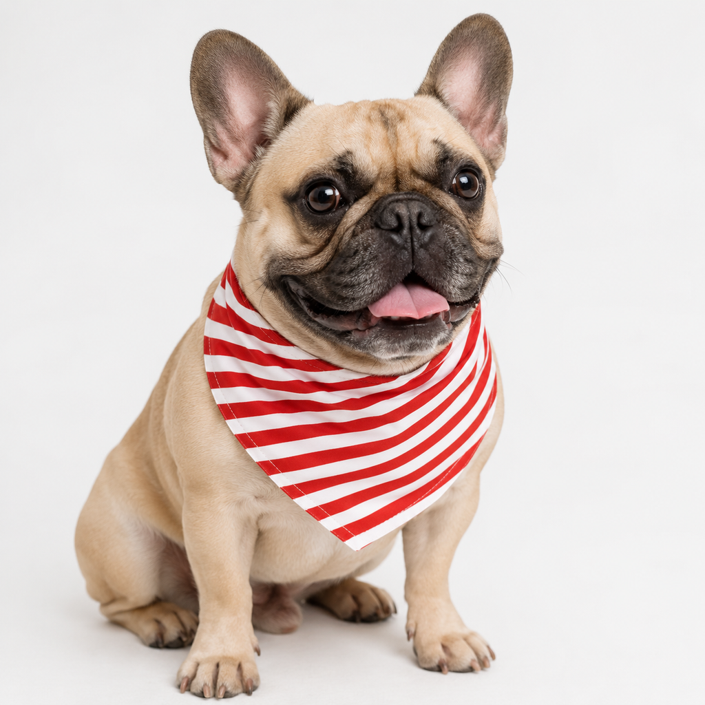 French Bulldog Triangle Drool Bandana
