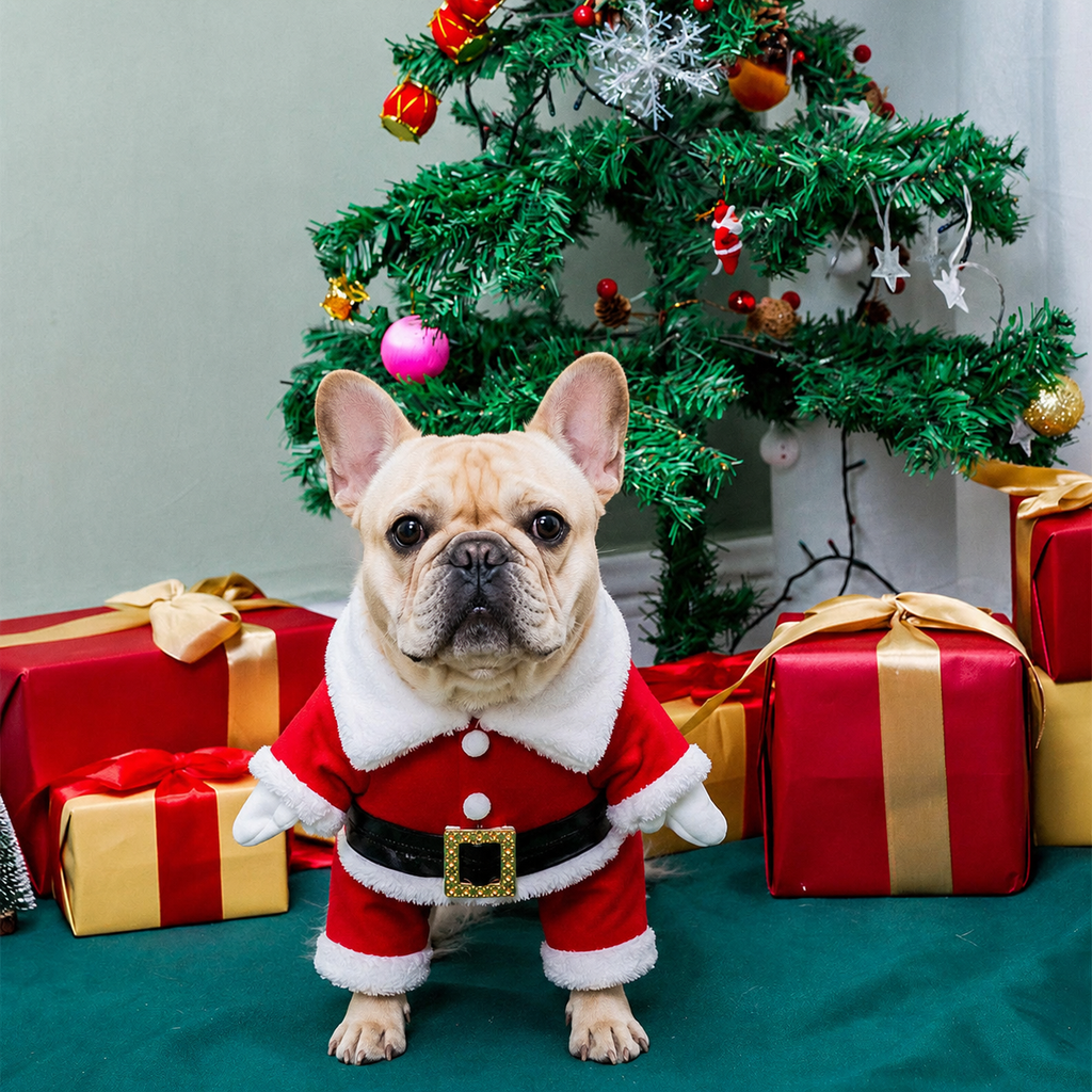 French Bulldog 3D Christmas Costume Set