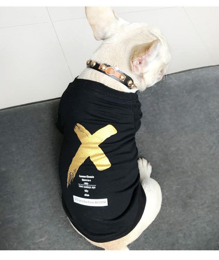 Streetwear Pet & Owner Matching T-shirt Set for French Bulldogs