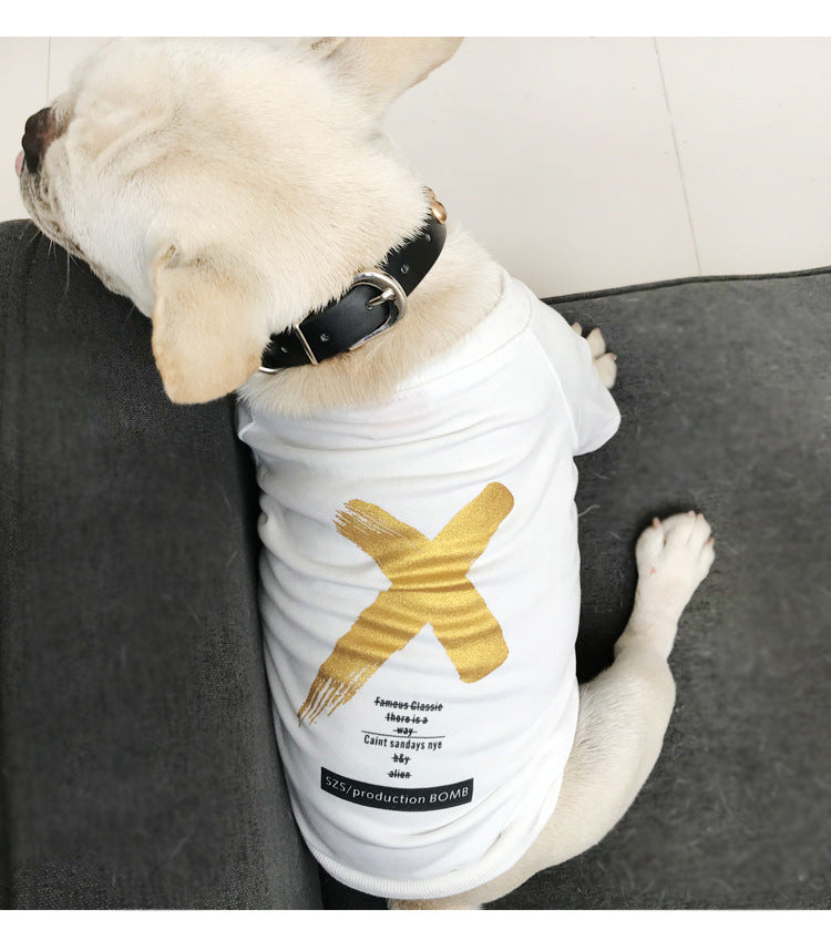 Streetwear Pet & Owner Matching T-shirt Set for French Bulldogs