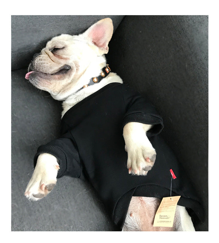 Streetwear Pet & Owner Matching T-shirt Set for French Bulldogs
