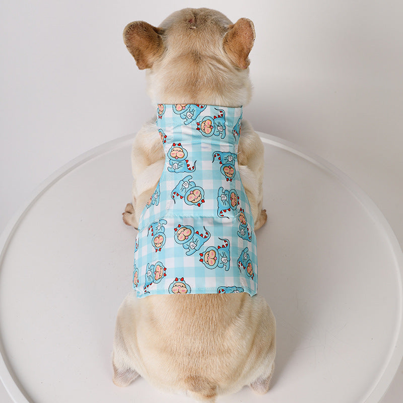 French Bulldog Cooling Vest with Ice Packs