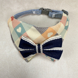 French Bulldog Bow Tie Bandana Bib