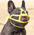 Breathable Anti-Scavenging Muzzle for French Bulldogs