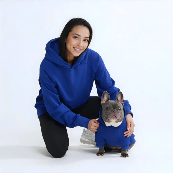 Frenchie Solid Color Hoodie