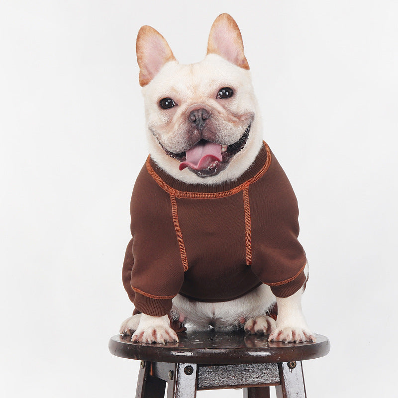 Embroidered French Bulldog Jumpsuit