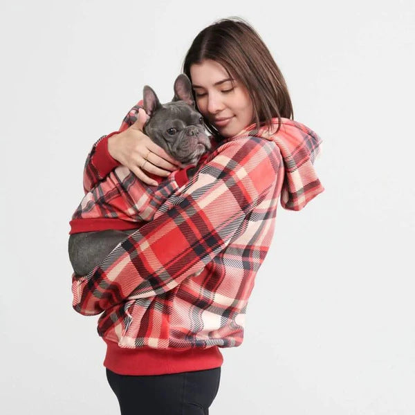 Frenchie Autumn Winter Plaid Shirt