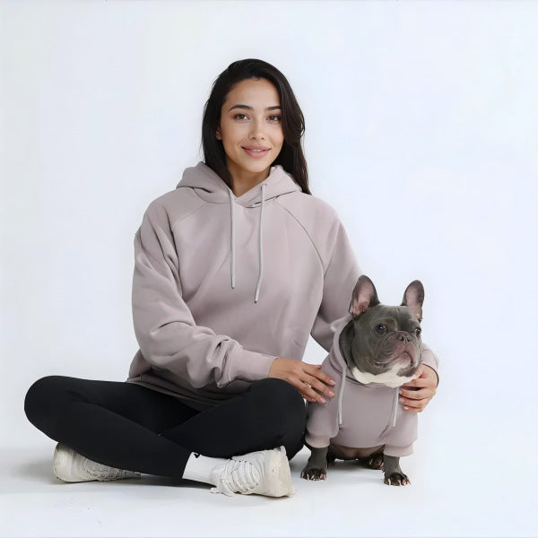 Frenchie Solid Color Hoodie