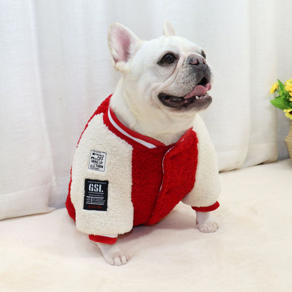 French Bulldog Sherpa Fashion Jacket