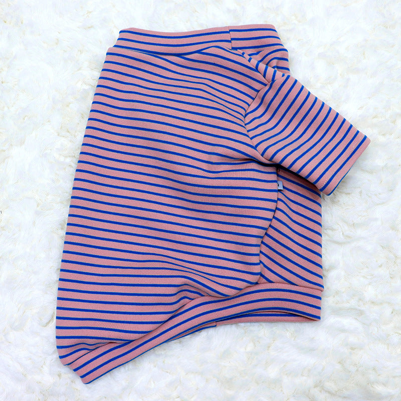 Striped T-Shirt for French Bulldogs