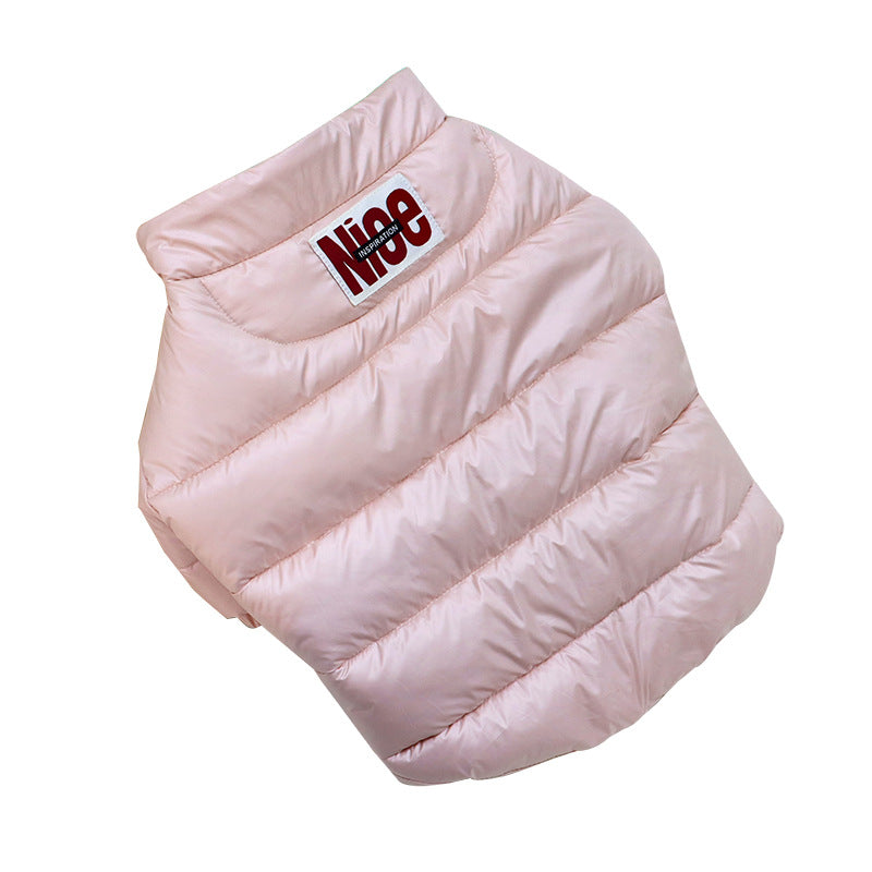 French Bulldog lightweight down jacket