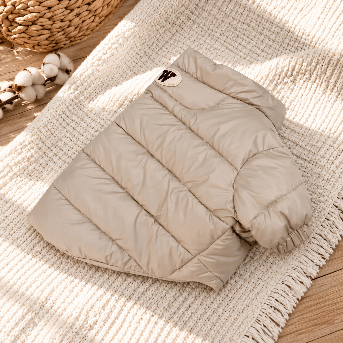 Lightweight Padded Jacket for French Bulldogs