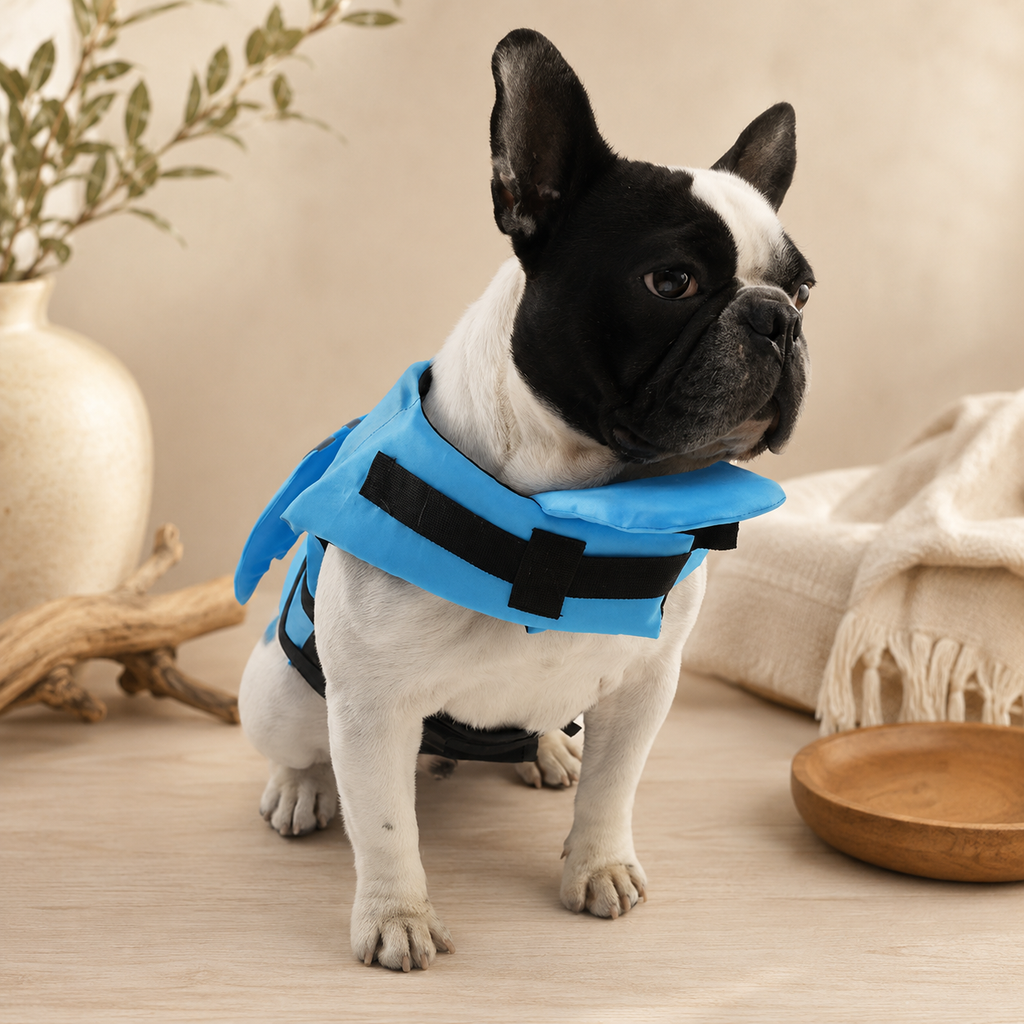 French Bulldog Tencel Angel Wing Dog Swimsuit