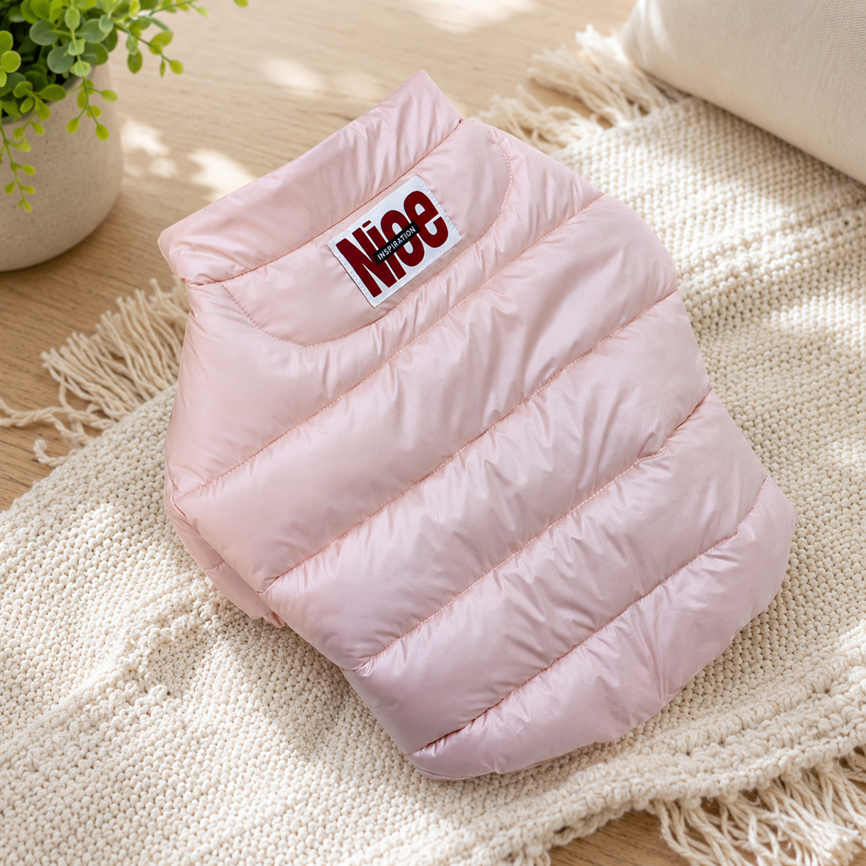 French Bulldog lightweight down jacket