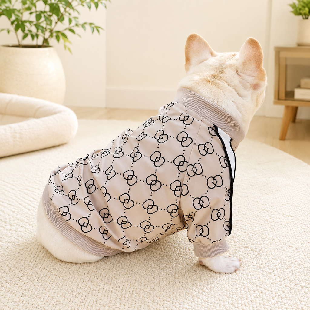 Frenchie Raglan Spring Autumn Jacket