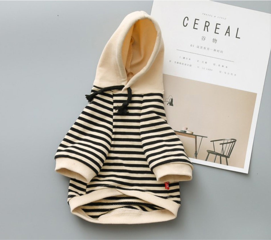 Matching Dog and Owner Hoodie - Premium French Terry Streetwear for French Bulldogs & Small Dogs - Casual Pet Apparel