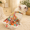Frenchie Ditsy Floral Strap Dress for Dogs